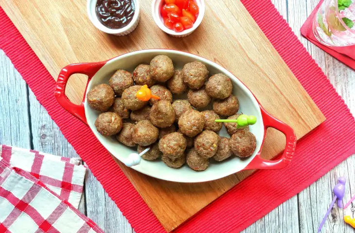 Almôndegas de Airfryer/Forno