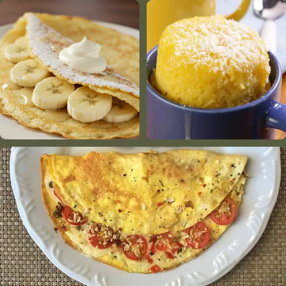 Receita proteica pronta em minutos